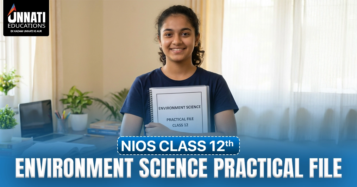 Environment Science Practical File Class 12 NIOS